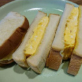 料理メニュー写真&nbsp;密かに人気　厚焼きタマゴサンド