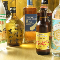 豊富なお酒