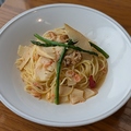 料理メニュー写真&nbsp;筍と帆立・桜海老んのペペロンチーノ