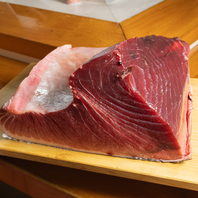 鮮度抜群の鮮魚が自慢◎