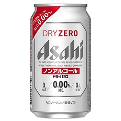 アサヒドライゼロ缶 350ml  400円（税込）