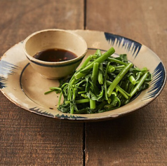 茹で青菜のベトナム醤油タレ