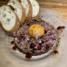 馬肉のタルタル