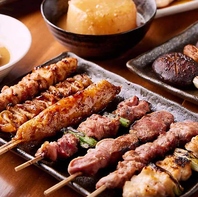 香りも楽しめる♪【串焼き】1本165円(税込)～！