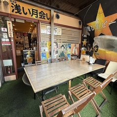 テラス席はペットも同伴可！大阪城が目の前に見える開放的な空間で仲間と最高の時間をお楽しみください♪