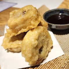 生姜と夏野菜の一口あげ餃子