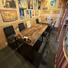 貸切は10名様～からご利用いただけます！カウンター席も合わせれば、店内で最大20名様までお入り頂けます！人数等お気軽にご相談ください♪