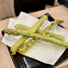 アスパラガスの天ぷら