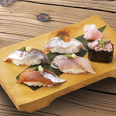 鯵　食べ比べ寿司