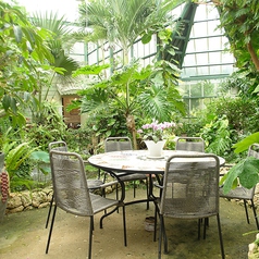 ハウス内(プチテラス席)