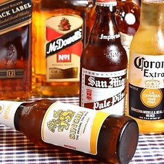 外国産ビールなどアルコールも豊富にございます☆