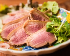 【鮮魚の一品】もちろん自家製鴨ロース！