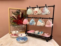 可愛いカップも種類豊富に揃えています◎