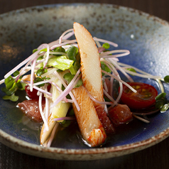 蟹と和野菜　蜜柑酢