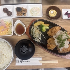 国産若鶏ももおろし唐揚げ定食