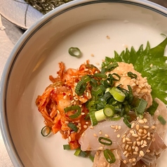 海鮮キムチ納豆　韓国のり