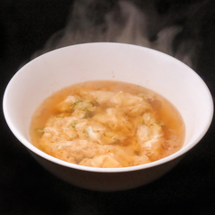 テールスープ/ワカメスープ/玉子スープ/もやしスープ/野菜スープ