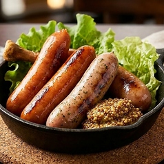 厳選ソーセージ盛り合わせ