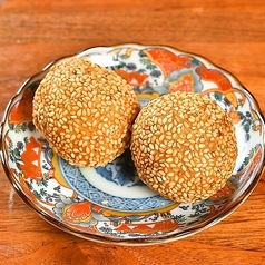 さつま芋のチーズ胡麻団子(2個)