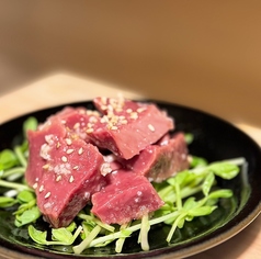 ハツ刺し ～にんにく塩麹～※