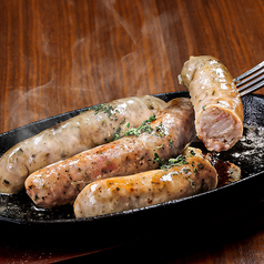 ブランド豚「霧島栗豚」＆粗挽き牛タンのプレミアム・トリプルソーセージ