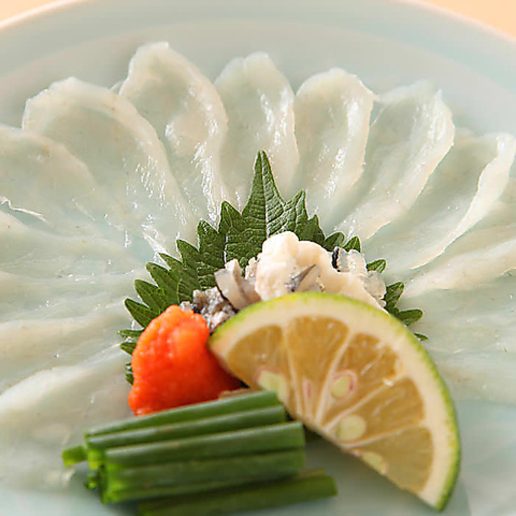山口といえば「ふぐ」！多彩なふぐ料理をご堪能下さい。