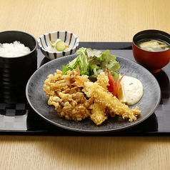 エビとチキンの南蛮定食