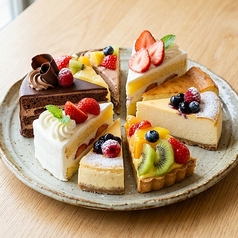 カットケーキ盛り会わせ