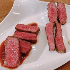 黒毛和牛イチボ・国産みすじステーキコンボプレート
