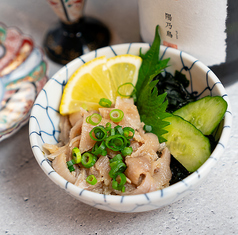 鮪皮のポン酢和え