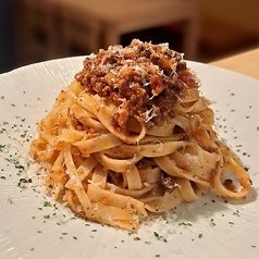 平たいパスタに変更可能！