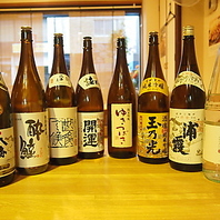 日本各種の地酒も