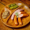 料理メニュー写真&nbsp;ソーセージ盛り合わせ
