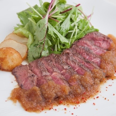 特選　牛ミスジのステーキ　　