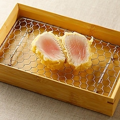 旬の食材・変わり種天ぷらの写真