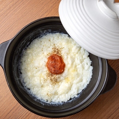 明太子ととろろの土鍋リゾット