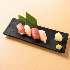 まぐろ食べ比べ握り寿司