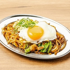 ホルモン味噌焼きそば