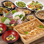 飲み放題付きコースを各種ご用意！旬の食材を使用した絶品料理を心ゆくまでお楽しみください☆