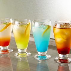 【飲み放題】種類豊富なドリンクバーで好きなだけ満喫！