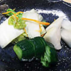 漬物盛り合わせ