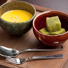 わらびもち＆冷製フォンデュ（御膳とセット）