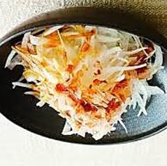 オニオンスライス/ピリ辛叩きキュウリ/山芋短冊 各