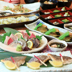 【彩コース】お造り四種× めばる若狭焼き等!2H飲み放題付◎魚舟自慢のご馳走が一度に堪能できます。個室有の写真