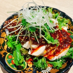 自家製ラー油のよだれ鶏