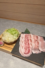 しゃぶしゃぶ豚神のコース写真