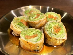 明太レタス豚巻き