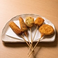 料理メニュー写真&nbsp;串焼き5本盛り 