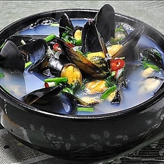 ムール貝スープ