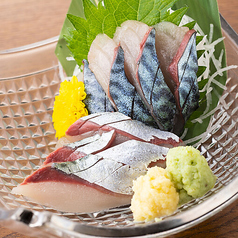 活け生鯖の刺身